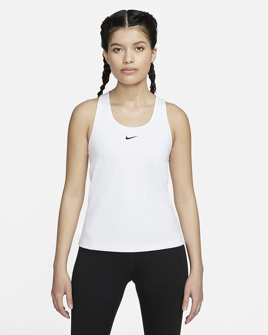 Nike tank top with built in bra on sale